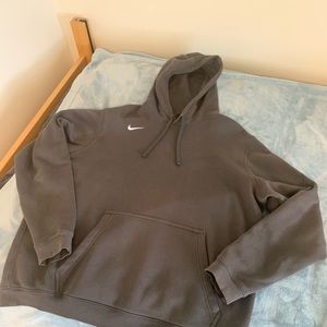 Mens Nike Small Swoosh Hoodie